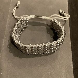 Elegant Silver Chain Bracelet